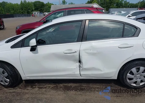 2013 Honda Civic Lx из США, поврежденный, VIN 19XFB2F50DE222974